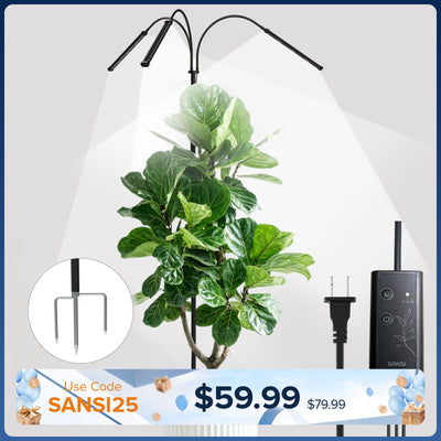 SANSI 45W Standing LED Grow Light with Ground Stake (US/CA ONLY)
