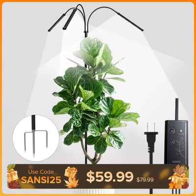 SANSI 45W Standing LED Grow Light with Ground Stake (US/CA ONLY)