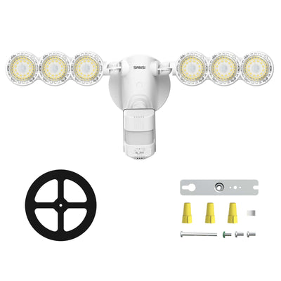 55W LED Security Light (Dusk to Dawn & Motion Sensor)(US ONLY)