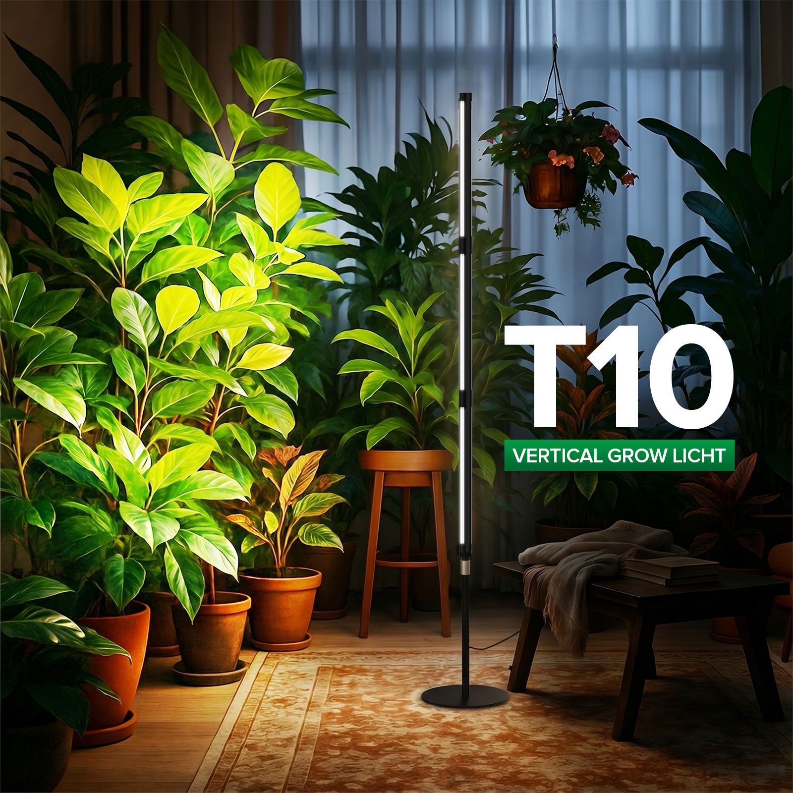 55W LED Grow Light for Indoor Plants - SANSI T10 Pro – SANSI Lighting