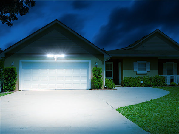 Security light application scenario：Garage