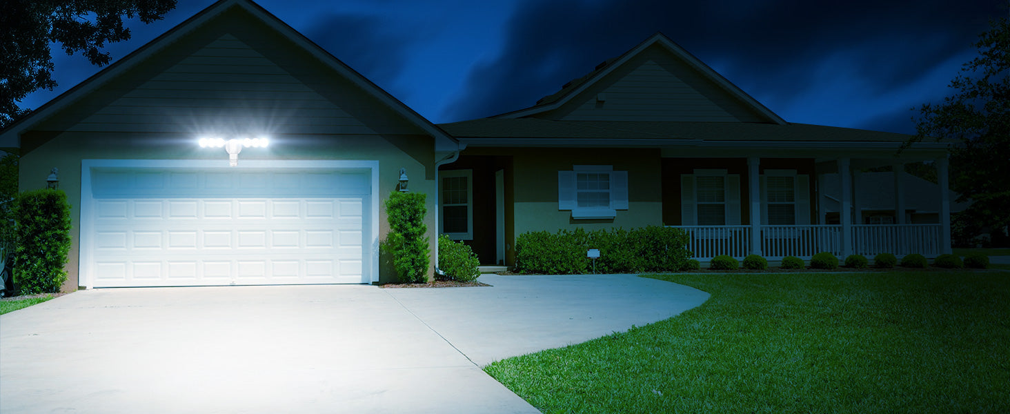 Security light application scenario：Garage