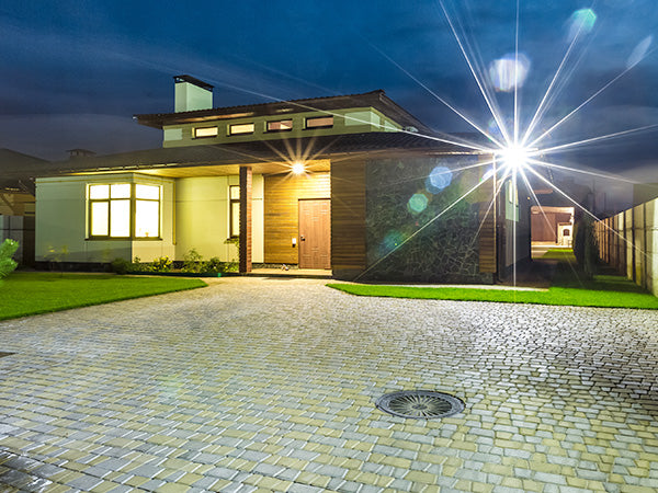 Security light application scenario：Yard