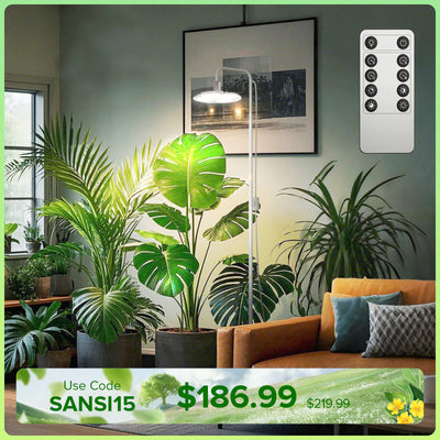 SANSI 125W Tall Standing Grow Light With Remote Control (EU ONLY)