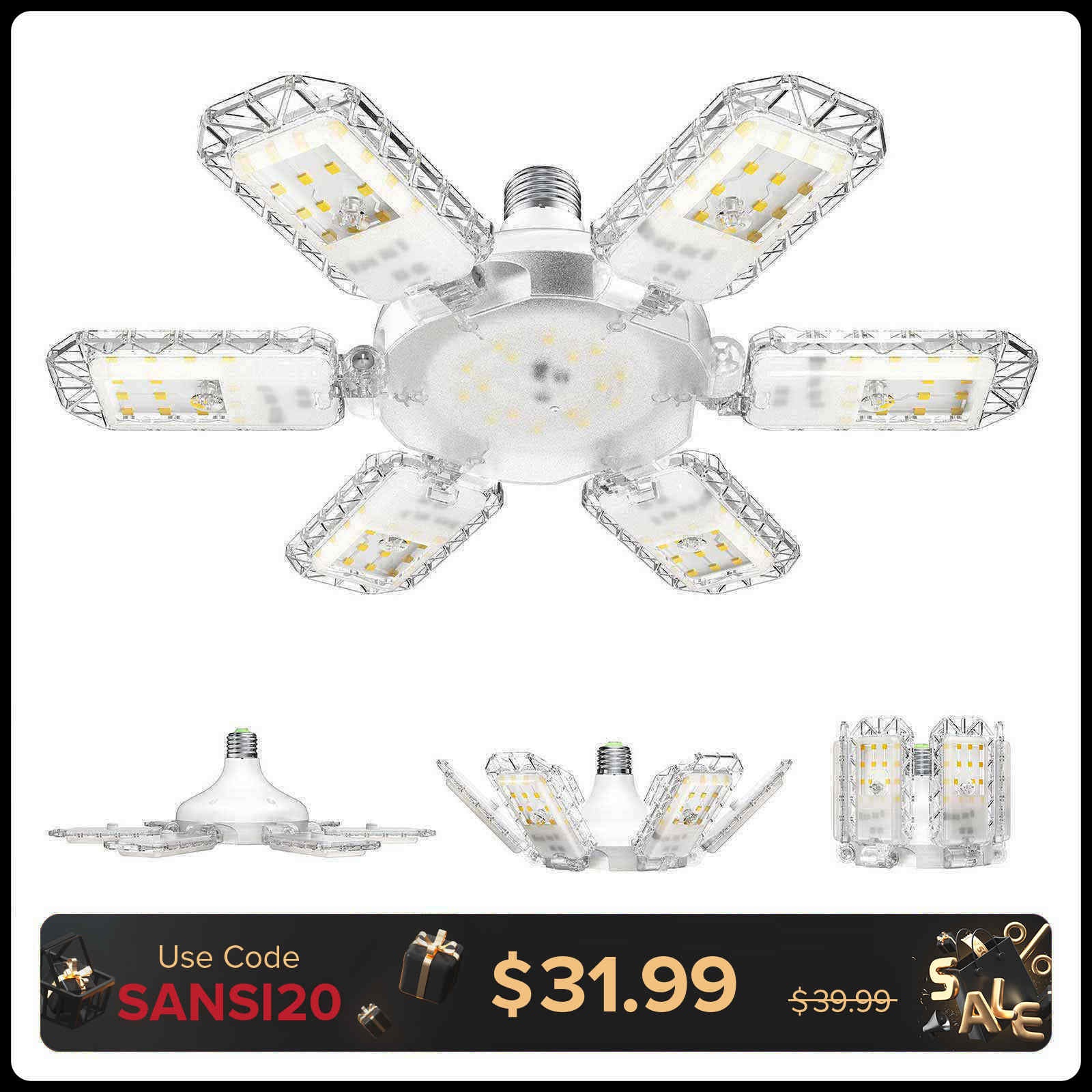 60W Panel Garage Light (US ONLY)
