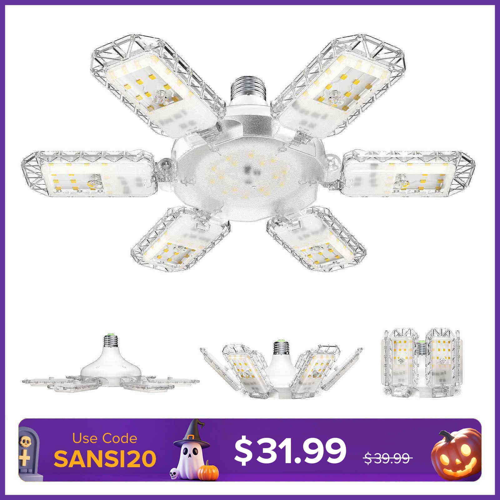 60W Panel Garage Light (US ONLY)