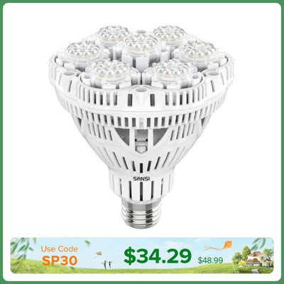 BR30 36W LED Grow Light Bulb
