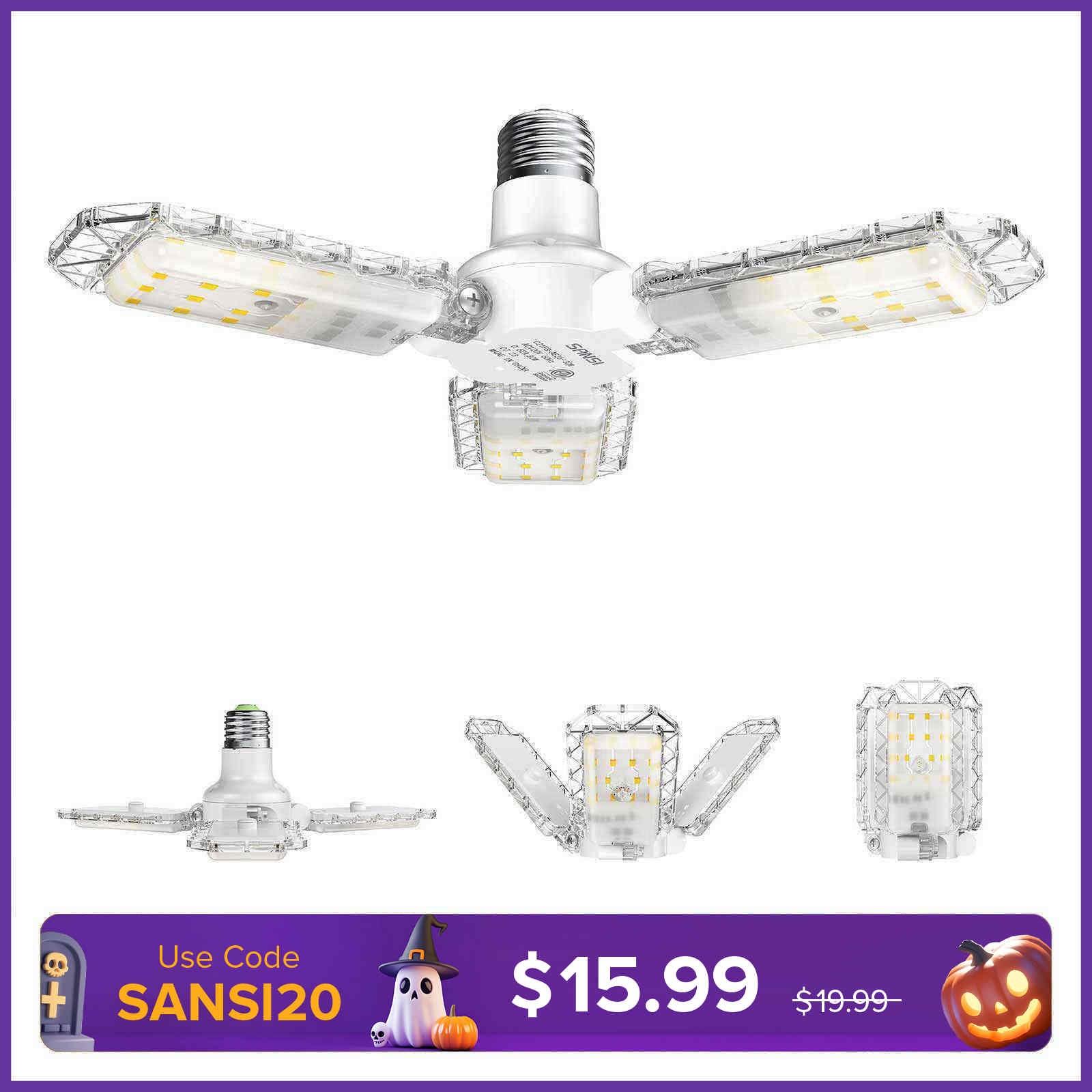 30W Panel Garage Light (US ONLY)