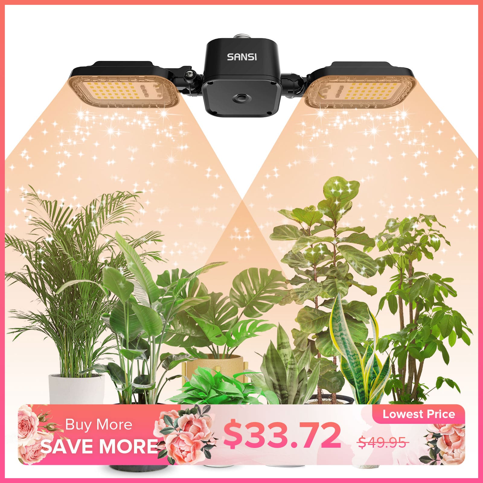 60W Panel Led Grow Light (US/CA ONLY)