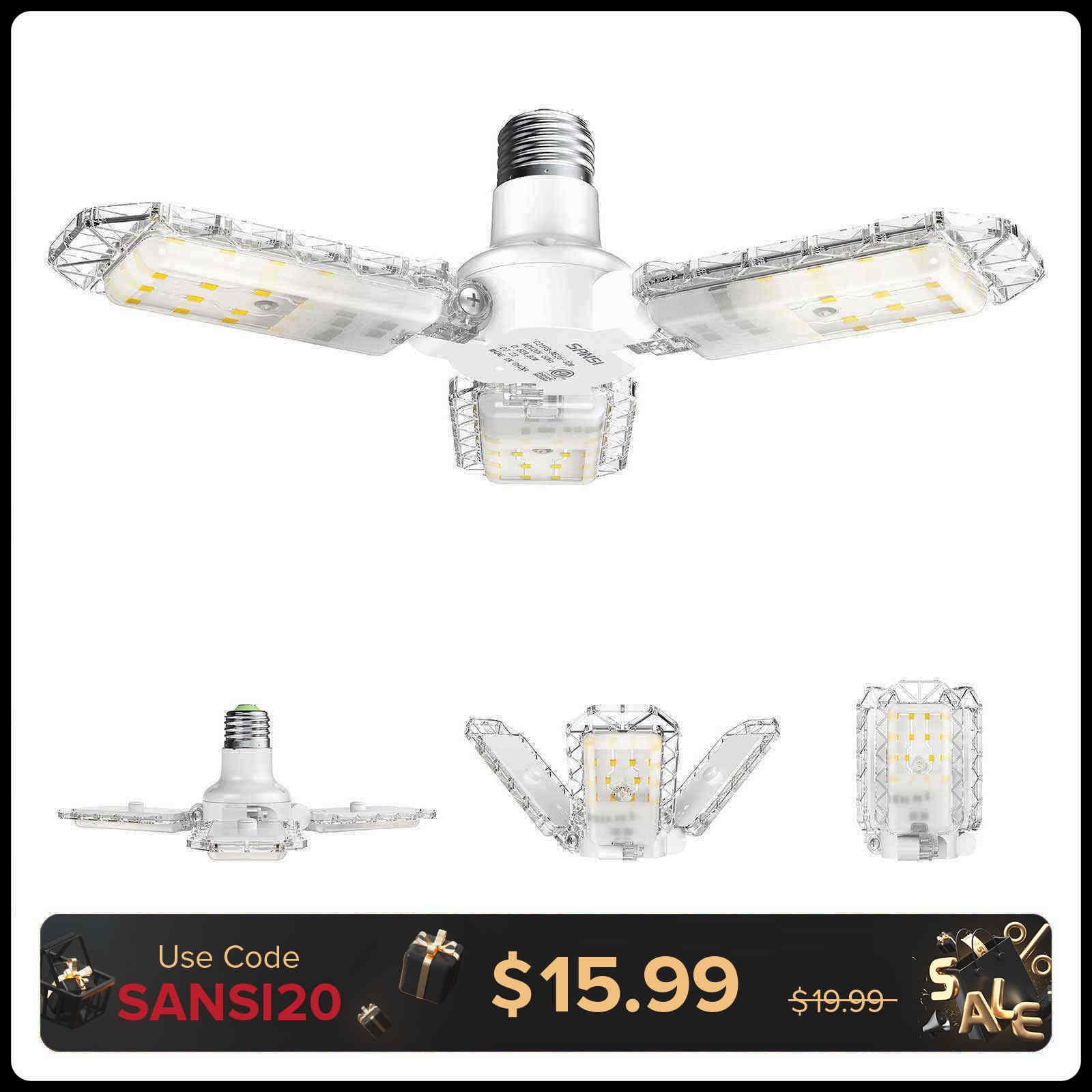 22W Panel Garage Light (EU&UK ONLY)