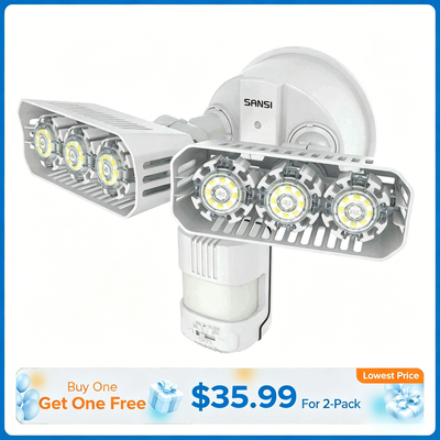 27W LED Security Light (Dusk to Dawn & Motion Sensor)(US ONLY)