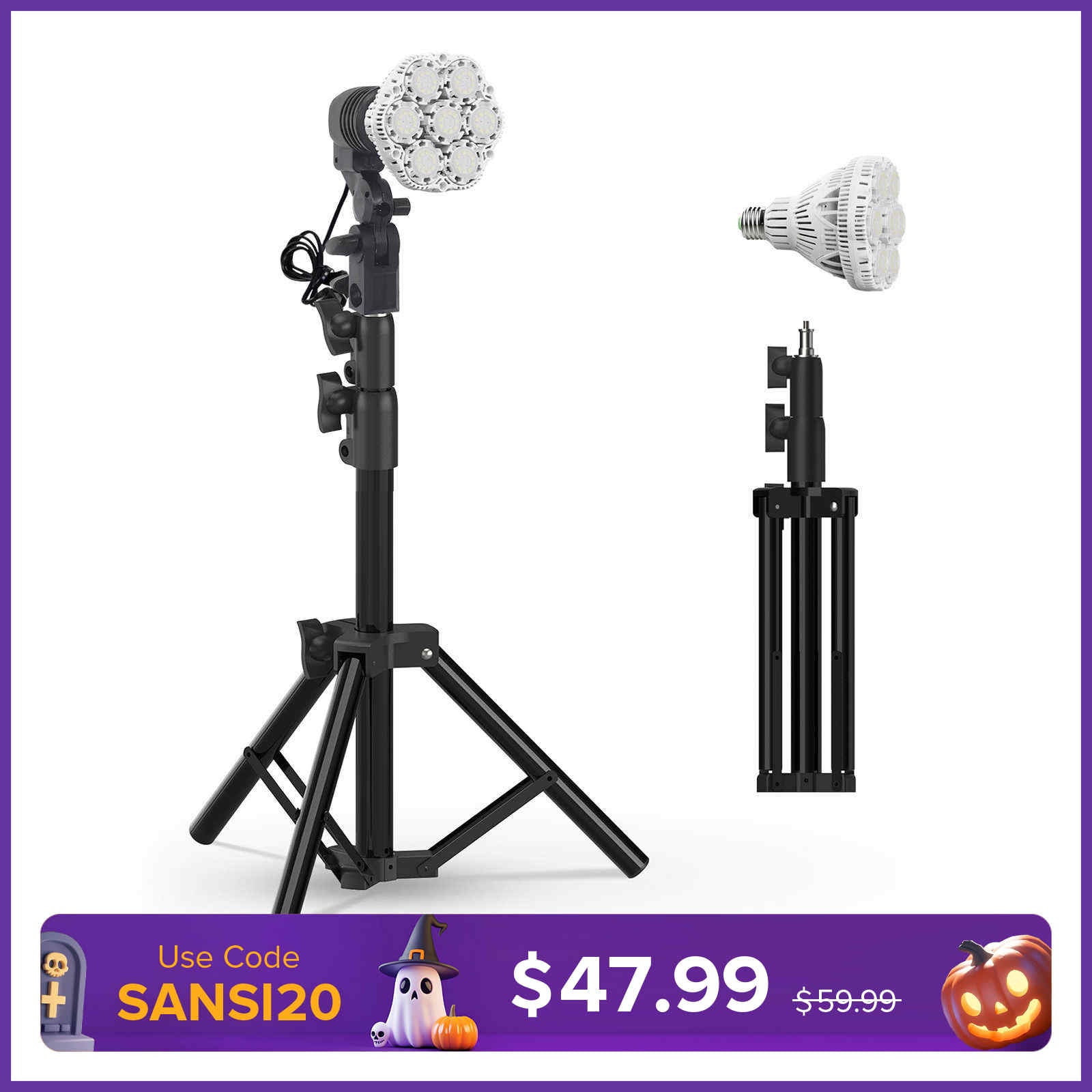 BR30 40W LED-Arbeitsleuchte mit Ständer (NUR USA)