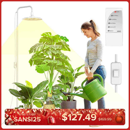 SANSI Hohes, stehendes Pflanzenlicht mit Fernbedienung (NUR USA)