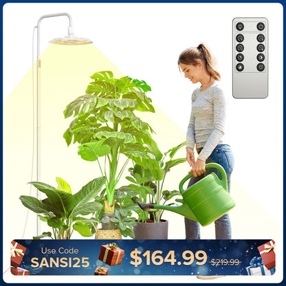 SANSI 125W Tall Standing Grow Light With Remote Control (EU ONLY)