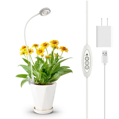 Lampada LED per coltivazione SANSI da 7 W con clip per vaso (SOLO USA)