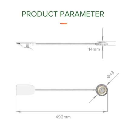 Upgraded 5W Pot Clip Led Grow Light (US ONLY) Product Parameter.