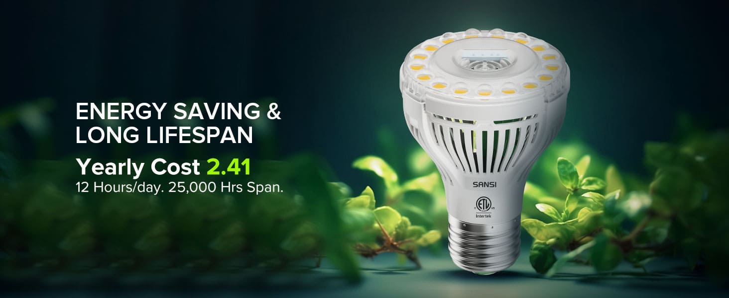 ENERGY SAVING & LONG LIFESPAN.