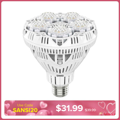 BR30 24W LED Grow Light Bulb
