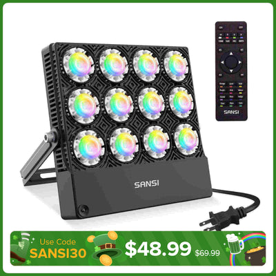 70W RGB LED Flood Light(US ONLY)