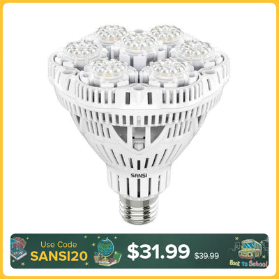 BR30 36W LED Grow Light Bulb
