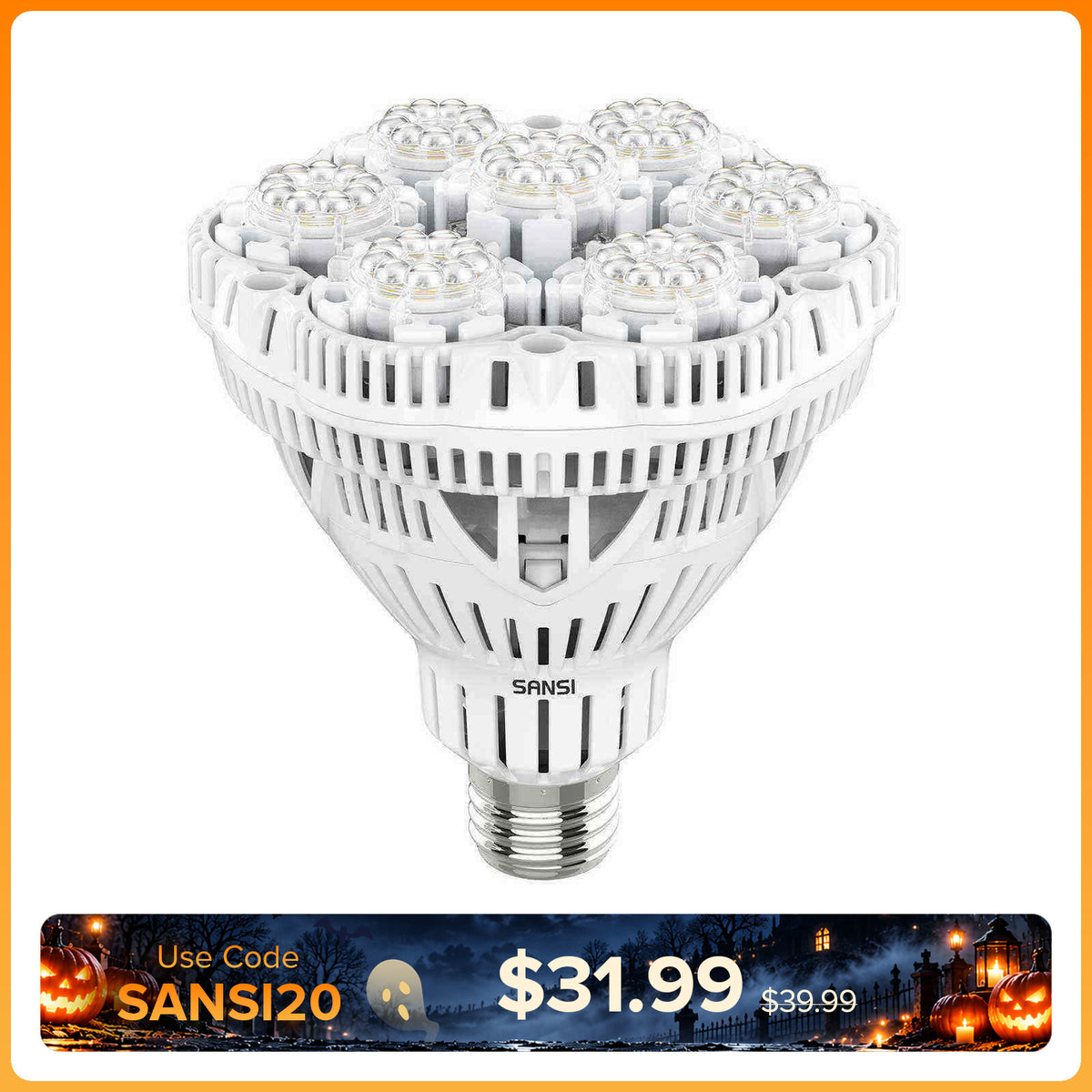 BR30 36W LED-Pflanzenlampe