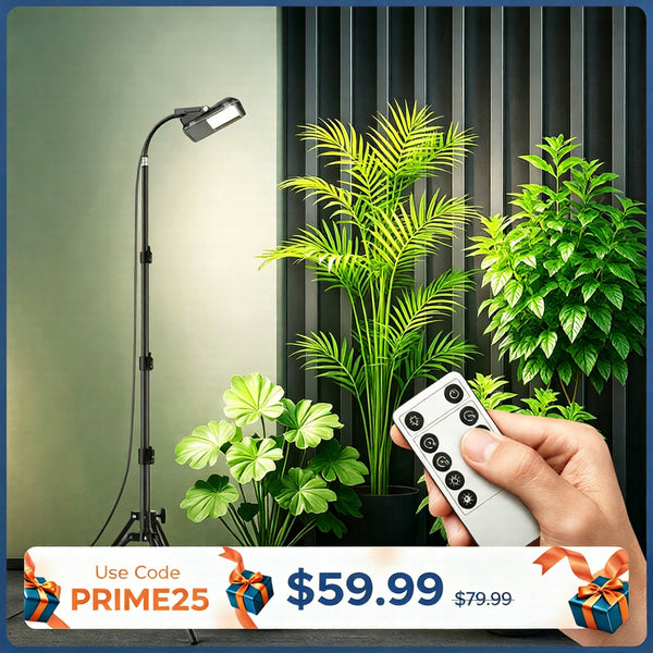Lampada da coltivazione a LED SANSI da 45 W con treppiede