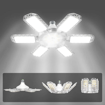 60W Panel Garage Light is adjustable