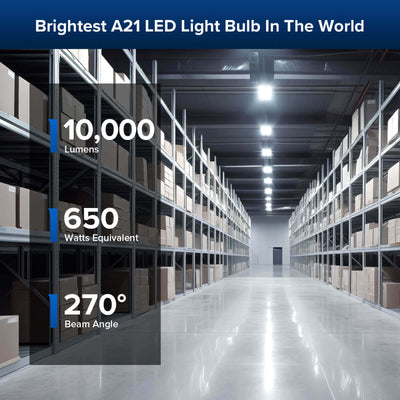 A21 65W LED 5000K Light Bulb (US/CA ONLY)