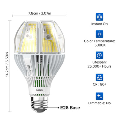 A21 65W LED 5000K Light Bulb (US/CA ONLY)