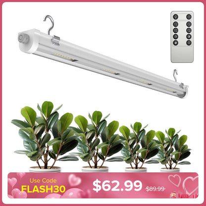 SANSI T8 25W LED Grow Light | Remote Control