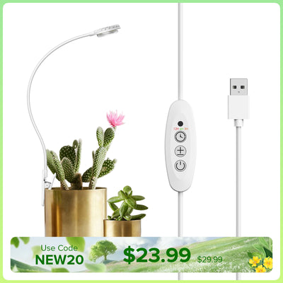 SANSI 4.5W Pot Clip LED Grow Light (EU/UK ONLY)