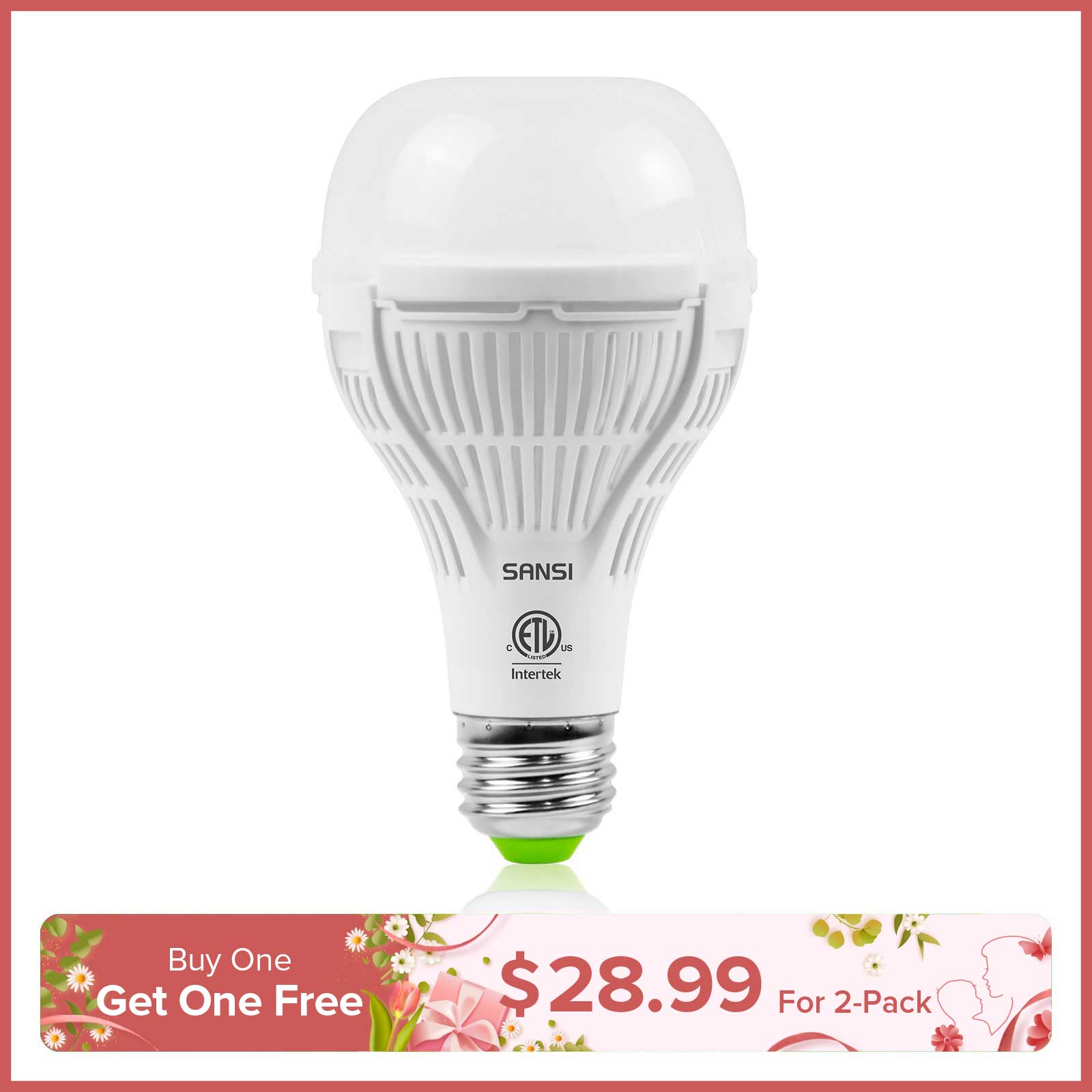 A21 15W LED Grow Light Bulb(EU/UK ONLY)