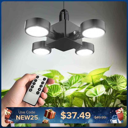 SANSI 40W Folding Wings LED Grow Light with Remote Control