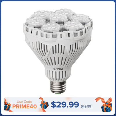 SANSI BR30 45W LED Light Bulb(US/CA ONLY)