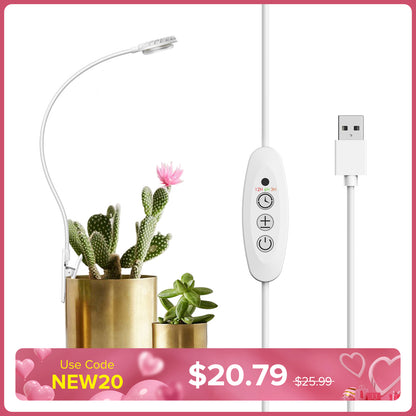 SANSI 4.5W Pot Clip LED Grow Light (EU/UK ONLY)