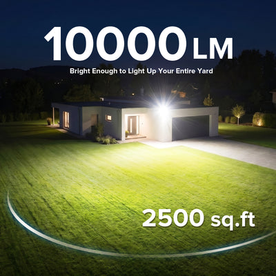 45 W LED-Sicherheitsleuchte (Dämmerung bis Morgengrauen &amp; Bewegungssensor) NUR EU/UK