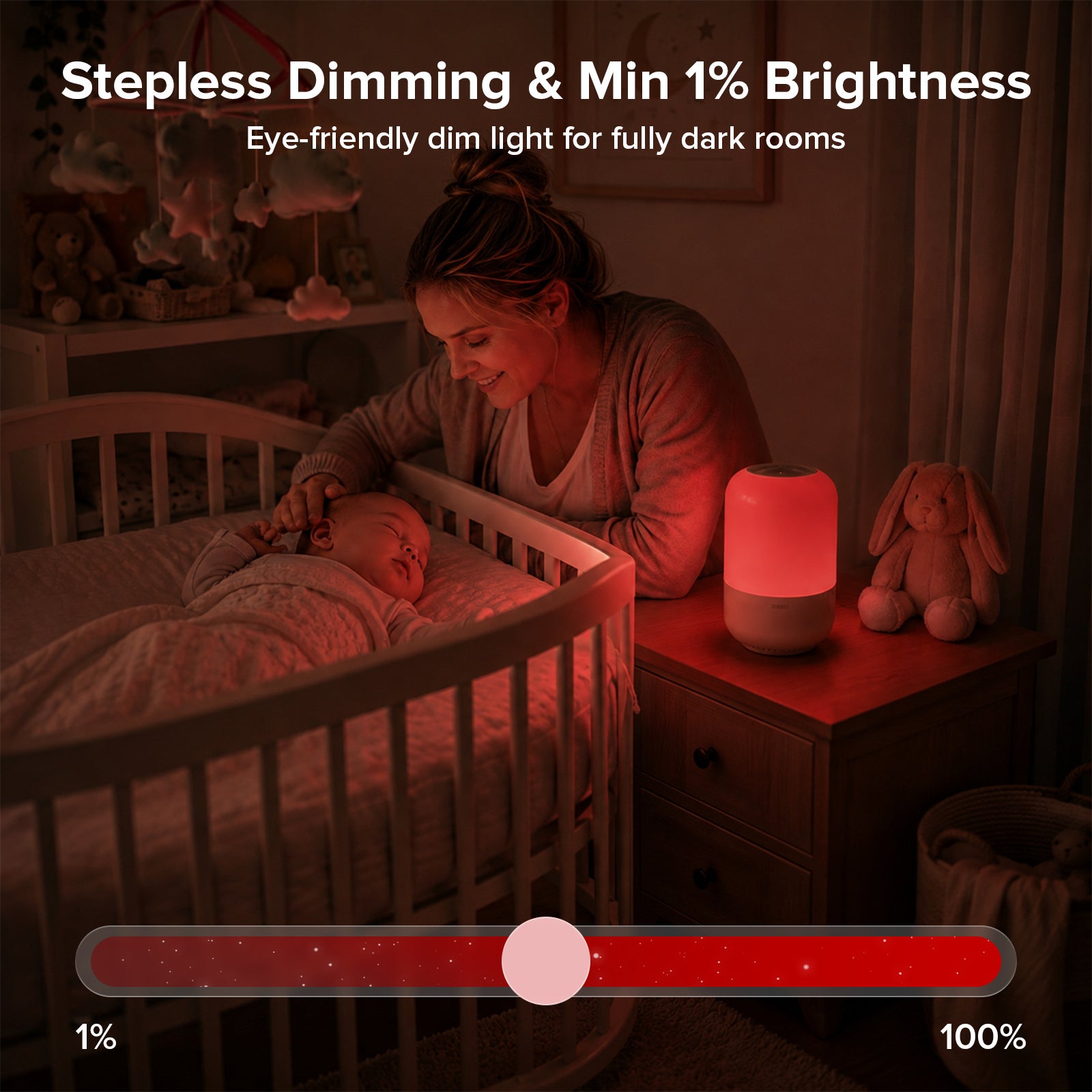 SANSI Smart Red Light Therapy Sleep Sound Mechine