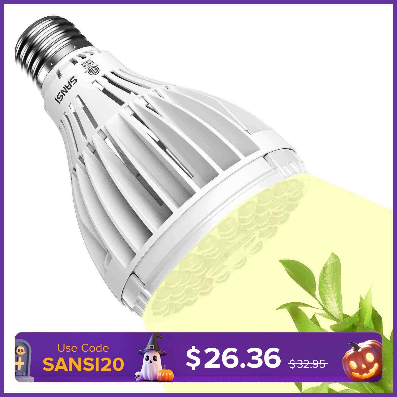 PAR25 32W LED Grow Light Bulb (US/CA ONLY)