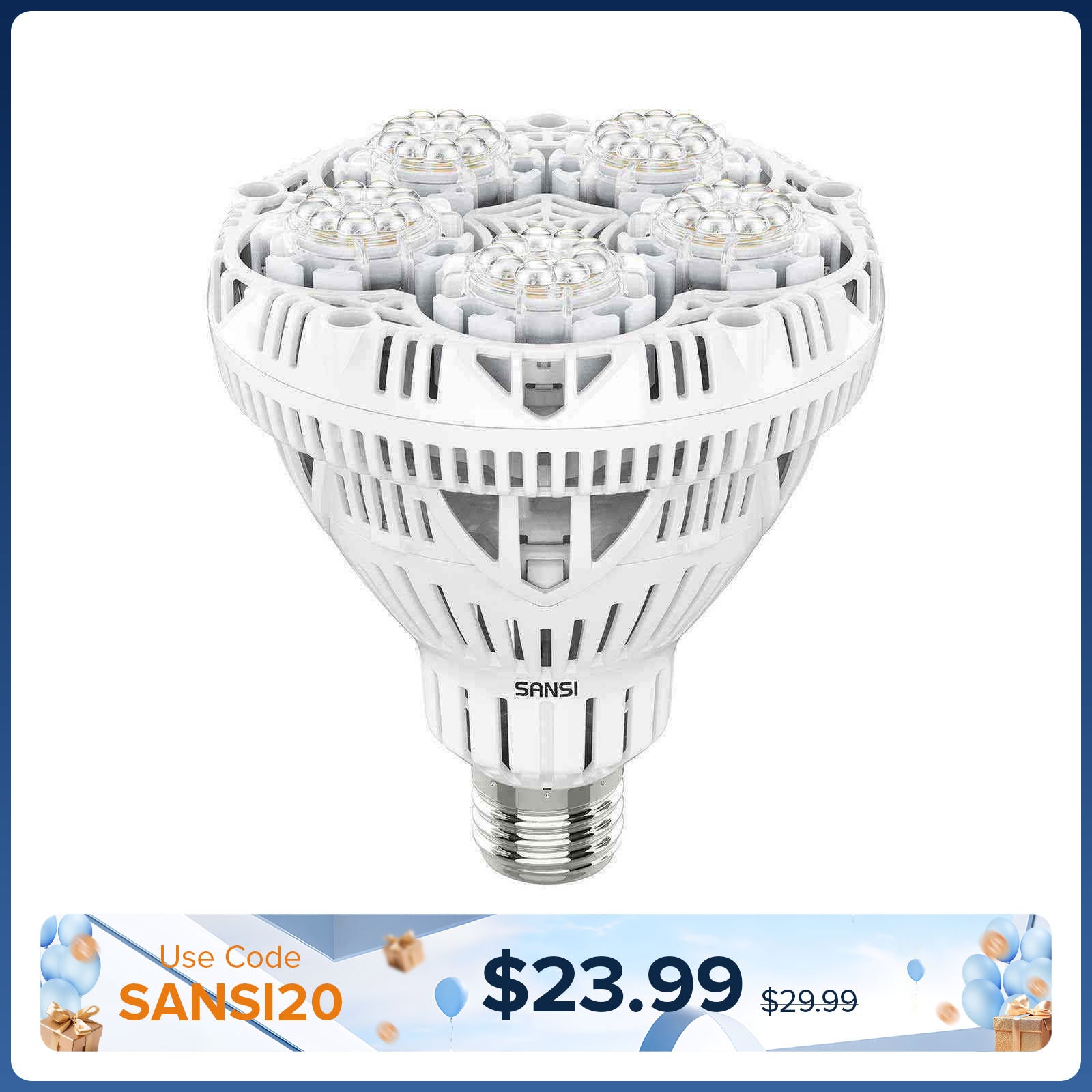 Ampoule de culture LED BR30 24W