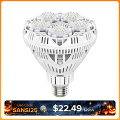 SANSI BR30 24W LED Grow Light Bulb
