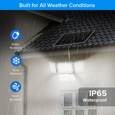 SANSI 12W LED Solar Security Light (Motion Sensor)