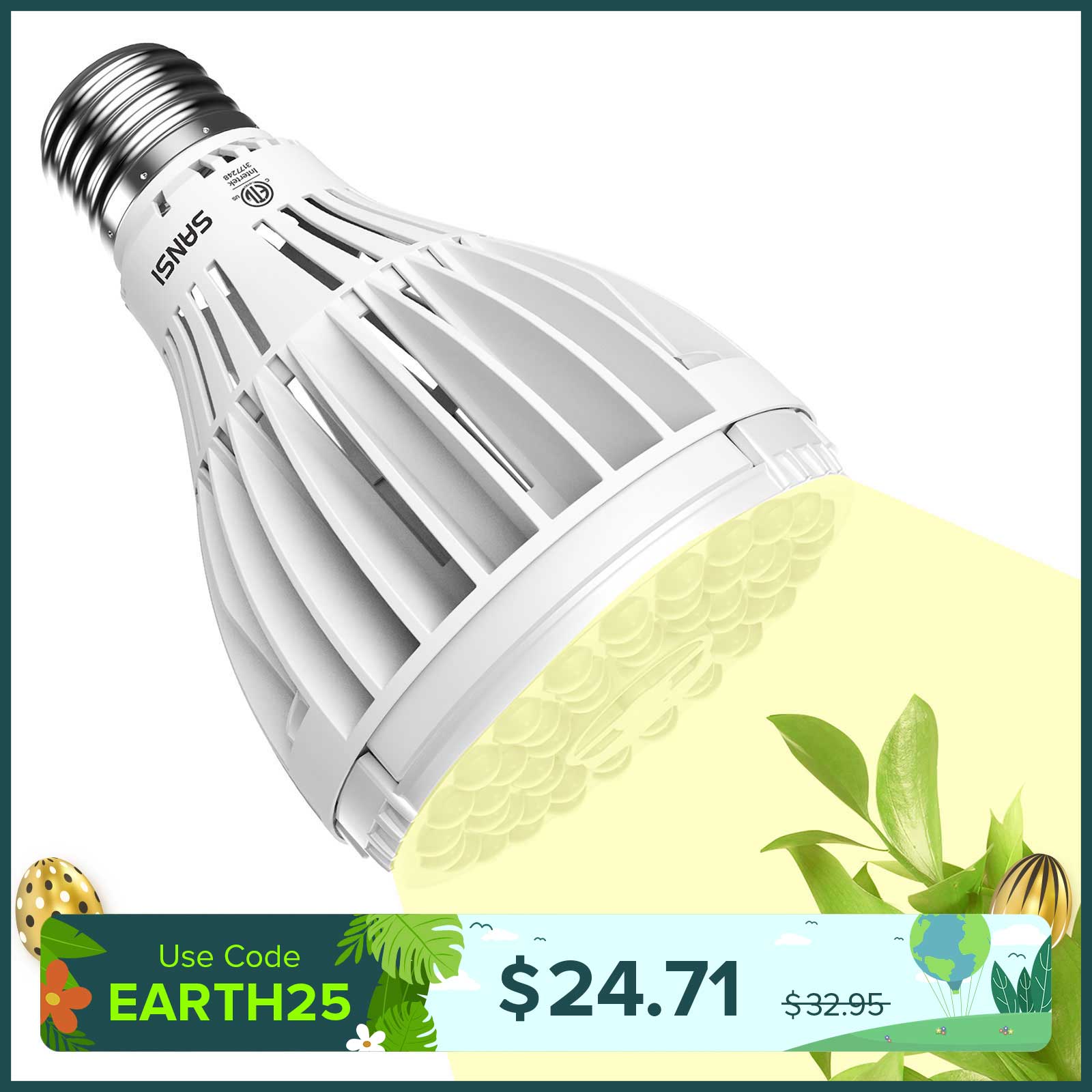 PAR25 32W LED-Pflanzenlampe (NUR USA)