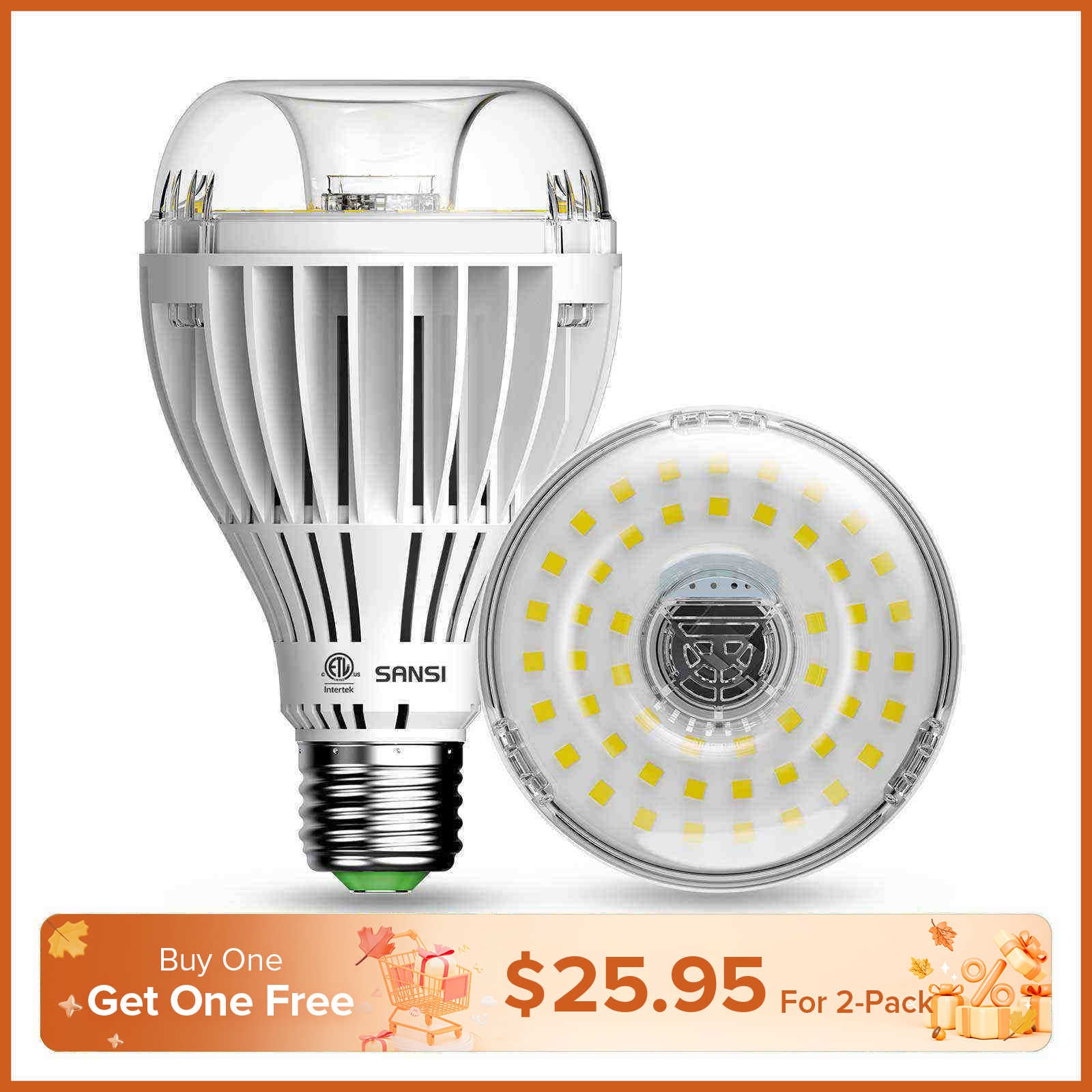 A21 24W LED Grow Light Bulb (US ONLY)