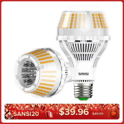 Verbesserte (nicht) dimmbare A21 27W LED 3000K/5000K Glühbirne (NUR USA)