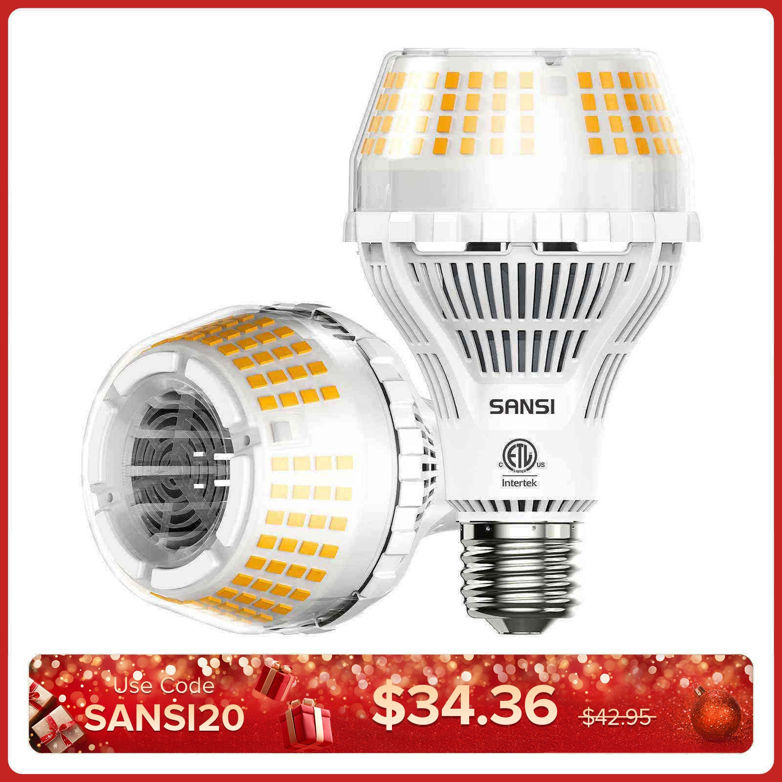 Verbesserte A21 22W LED 3000K/5000K Glühbirne (NUR USA)