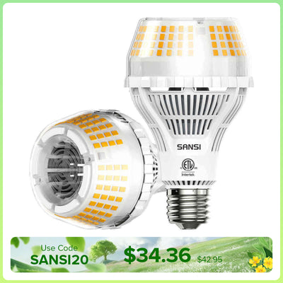Upgraded A21 22W LED 3000K/5000K Light Bulb(US/CA ONLY)