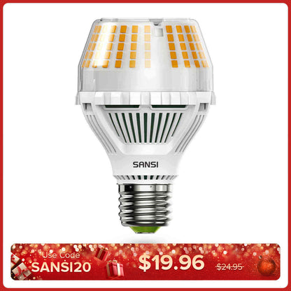 Verbesserte dimmbare A19 17W LED 3000K/5000K Glühbirne (NUR USA)