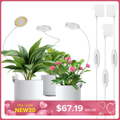 SANSI 12W Pot Clip LED Grow Light (US ONLY)