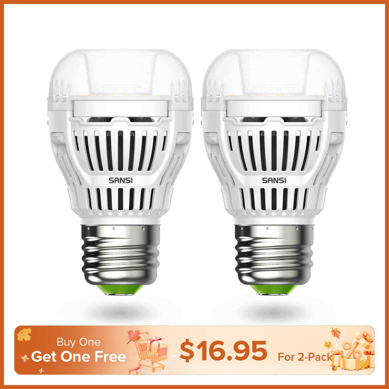 A15 8W LED Dusk to Dawn Light Bulb(US/CA ONLY)