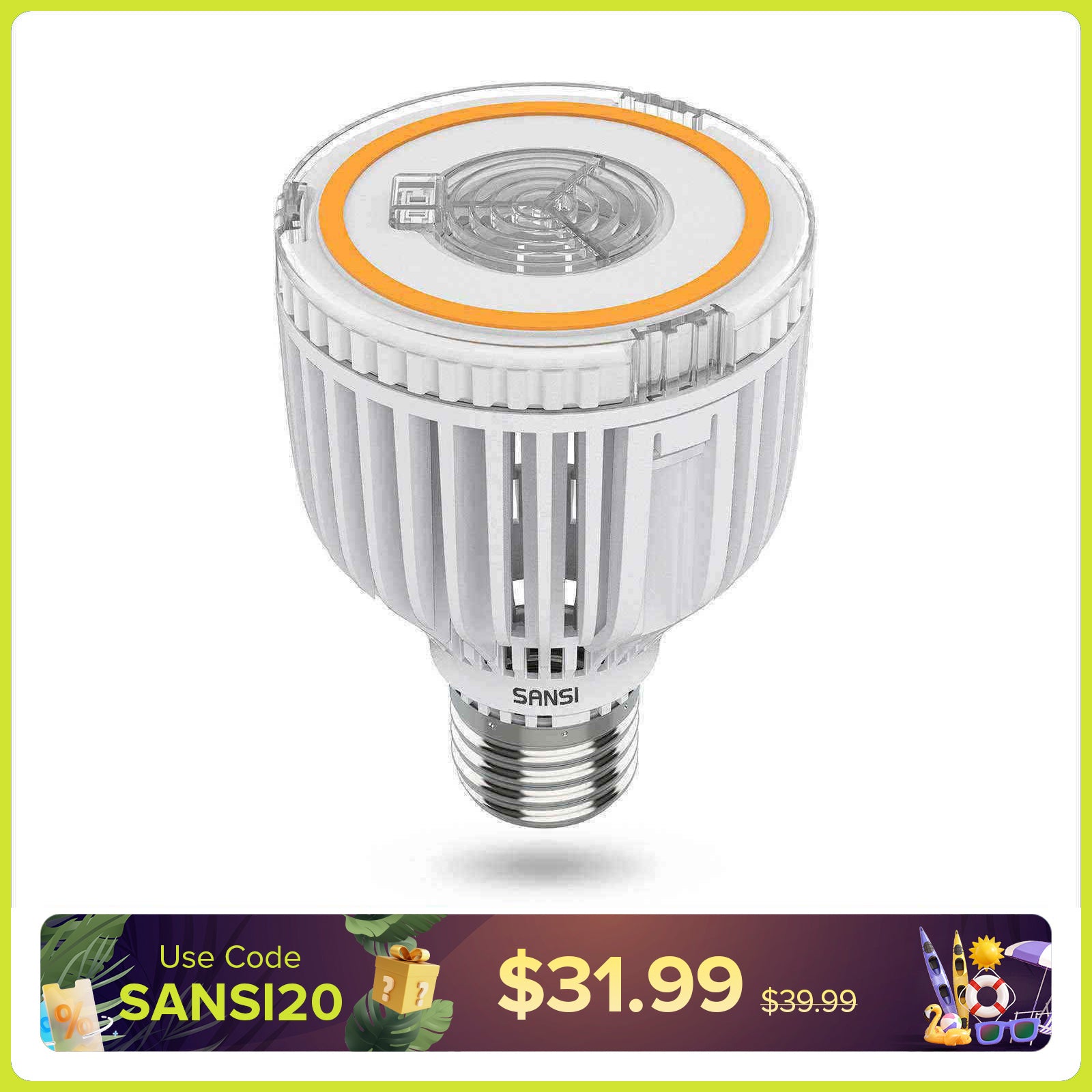 A19 40W LED 3000K/5000K Light Bulb(US ONLY)